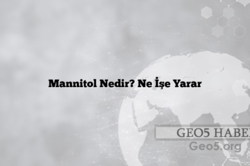 Mannitol Nedir? Ne İşe Yarar