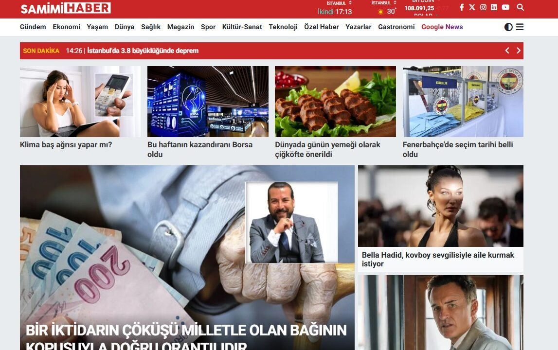Son Dakika Haberler - Samimihaber.com.tr