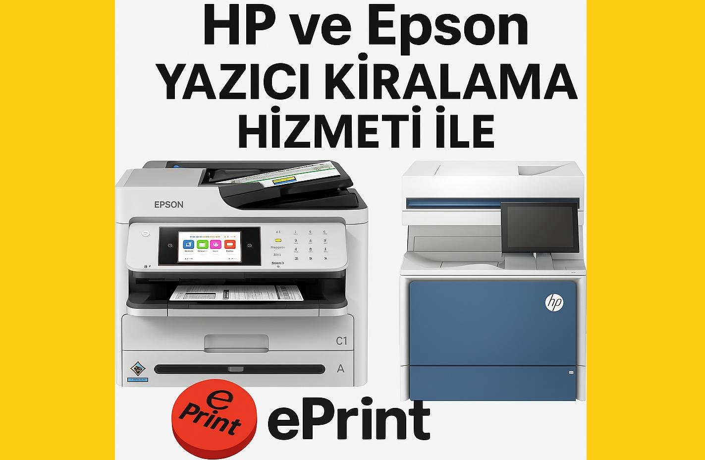 Epson Yazıcı Kiralama - Eprint.com.tr